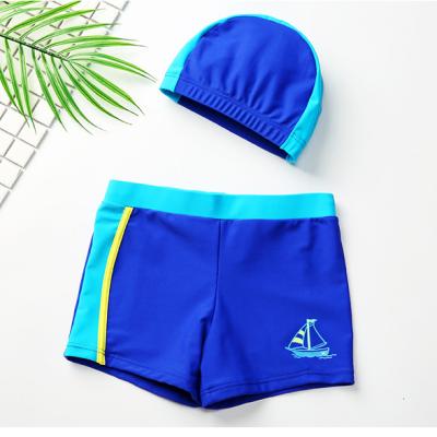 China The latest 2021 high quality children size 2 piece boy swimwear set plus swimsuit for sale