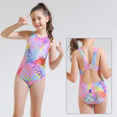 China Plus Size Children's Swimsuit Little Girls Cute One Piece Swimsuit for sale