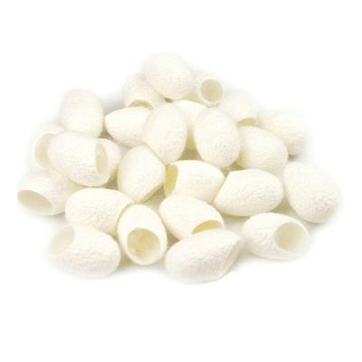 China Organic Open Mouth Silkworm Cut Cocoon For Beauty Silk Cocoon for sale