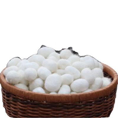 China Factory Sales 100% Organic Natural Cut Silkworm Cocoon for sale