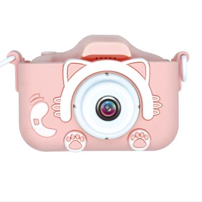 China New Function Birthday Xmas Gift Dual Digital Recording Hd 1080P Kids Camera For Kids Camera With Cartoon Case for sale