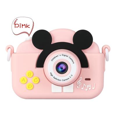 China Dual Function Kids Toys Digital Camera 1080P Hd 20Mp Lens Kid's Educational Recording Toy Camera Mini Kids Camera for sale