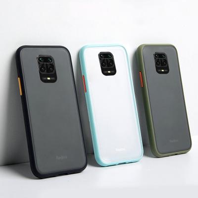 China Factory Clear Matte Back Cover Soft TPU Shockproof PC Phone Case For Xiaomi MI Note 10 /Note 10 pro /CC9 pro for sale