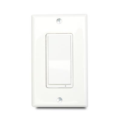 China Smart Home System 1 Way 2 Way 120V Wi-Fi Led Strip Light Switch USA Work With Alexa Tuya Smart Light Lamp Switch for sale