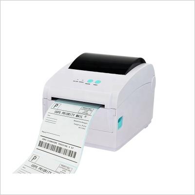 China Wireless 4 Inch Barcode Label Sticker Black and White Direct Thermal Desktop Printer Wireless for Android Thermal Label Printer Shipping Receipt Printer for sale