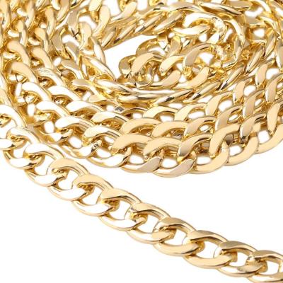 China Lady's handbags 19 years Guangdong manufacture metal chain bag gold thick metal bag chain strap for handbags for sale