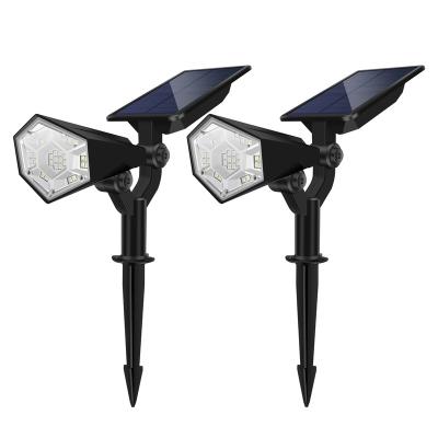 China High Efficient Powered Dimming Outdoor Waterproof Wall Lawn Solar Garden Light for sale