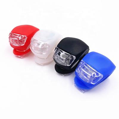 China Universal High Quality Cheap Silicone 3 Mode CR2032 Battery Smart Lights Bikes Motor Cycle Lights LED Bike Front Rear Tail Light for sale