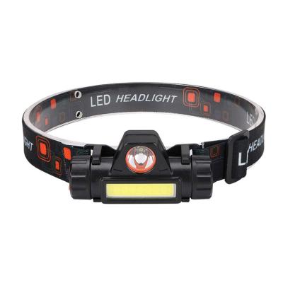 중국 Motorcycles Outdoor LED Headlamp Removeable With XPE COB Floodlight   Rechargeable Battery 판매용