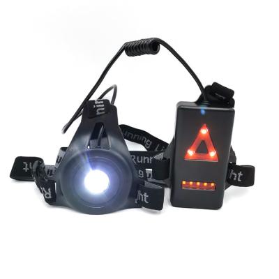 China USB  Rechargeable LED Warning Light Adventure Bright Waterproof Safety Night Chest Warning Light en venta