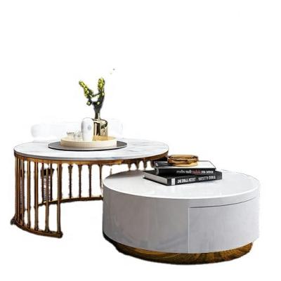 China Hotel Furniture Convertible Coffee Table Tea Table With White Or Black MDF Cabinet for sale