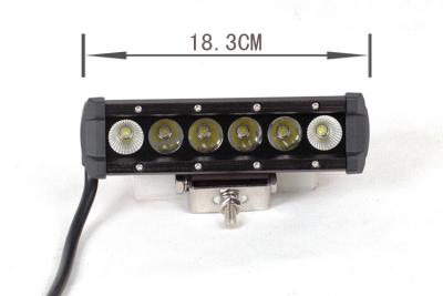 China IP67 waterproof 7.5 Inch 30W Auto Led Light Bar Alu firm bracket for sale