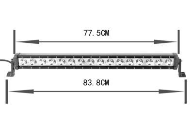 China 32 Inch 160W Automotive Led Light Bar , LED work light bar Mining for sale