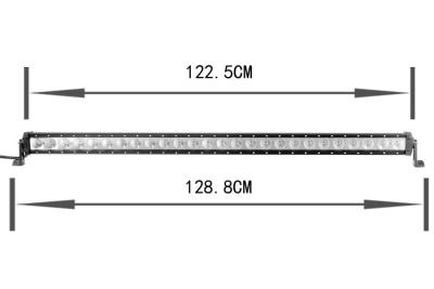 중국 cutom 53 인치 260W 자동 지도된 표시등 막대, LED 4x4 일 표시등 막대 판매용