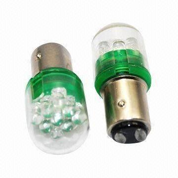 China automotive BAY15D Led Light Bulbs For Cars , auto Stoplight with PC Cover for sale