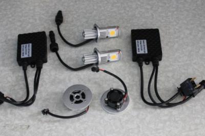 Chine Haut kit 1200LM, angle de faisceau de conversion de phare de voiture du lumen H8 22W de 180 degrés à vendre