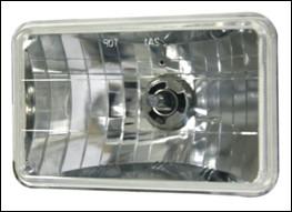 China Square 35w HID Driving Lights 4000LM for sale