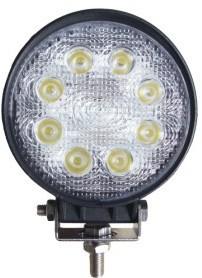 China Waterproof IP67 Round 24W Automotive Led Work Lights 1755lum 4x4 working light for sale