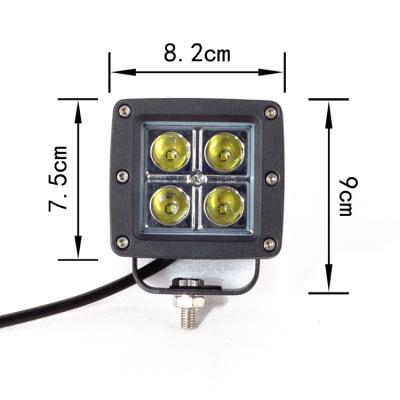 중국 트럭을 위한 맨 위 빛이 주문을 받아서 만들어진 16W 6000K LED 일에 의하여 점화합니다 판매용