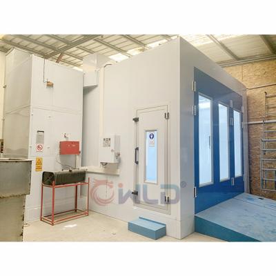 China Car CE Certificate WLD8300 China Factory Water Paint Baking Spray Booth for sale