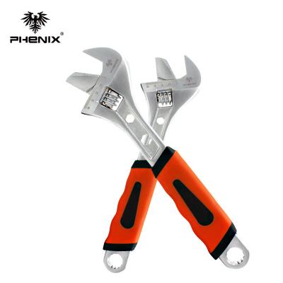 China Hand Tool Combination Sliding Adjustable Wrench Universal Adjustable Wrench Spanner for sale