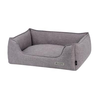 China LS Sustainable Energetic Friends Eco Friendly Dog Pet Bed With Removable Cushion And Anti-Slip Bottom For All Seasons for sale