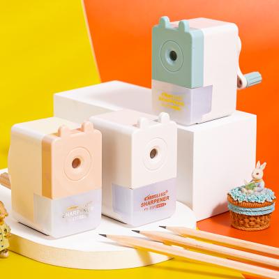 China School Office Fashion Pencil Sharpener Hand Creative Automatic Pencil Sharpener For Children Stationery Students for sale