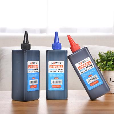 China Large Capacity Ink 500ml Oily Nature Non-fading Marker Pen Refilling Large Marker Pen Liquid Permanent Ink for sale