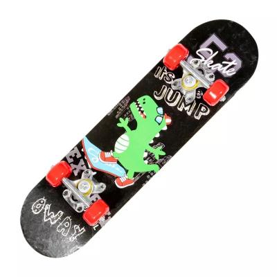 China Youth Wholesale High Quality 24 Inch Chinese Custom Wood Logo Outdoor Custom Skateboard For Kids for sale