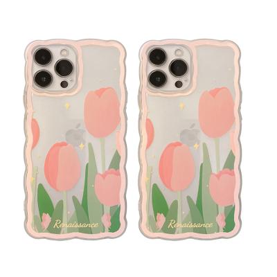 China Clear For iPhone Case 13 Lovely Flower 12 11 12mini x Plus Max Plus Max Se 7 8 Max Cartoon XR 11 Soft Phone Case XS for sale