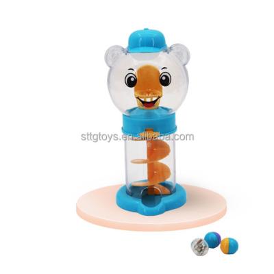 China Cartoon Toys Candy And Toys New Basketball Selling Dispenser Gumball Machine Candy Toys Container Factory Wholesale for sale