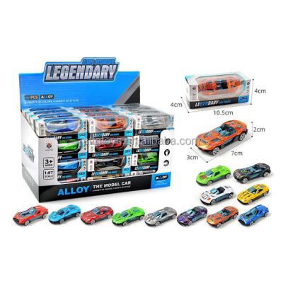 China Cartoon Toys Diecast Model 2023 New 1 By 18 Cars Sliding Vehicles Diecast Toys For Children for sale