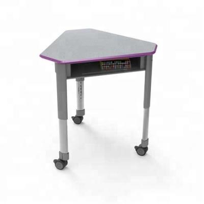 China Comfortable School Furniture Diamond Open Front School Desks for Students and Teachers for sale