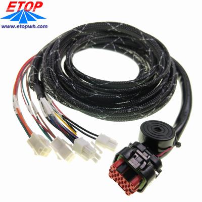 China Automotive plug wiring harness and automotive connector ampseal 770680-1 assemly cable for sale