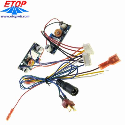 China Electronic T Type Connector Battery Cable Assembly To DC And PCBA For Electric Aircraft Drone for sale