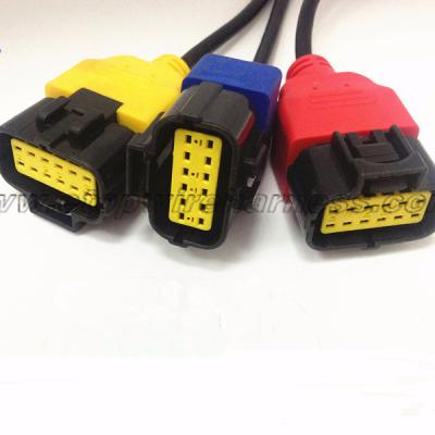 China Automobile Overmolded Connectors Male To Female For Extension Cable Assembly for sale