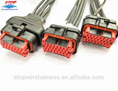 China Automobile tyco 770680-1 overmolding connectors for powertrain systems wire assembly for sale