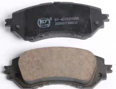 China 0446512580  0446512581 Toyota Corolla Front Brake Pad 2011 2012 for sale