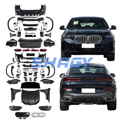 Chine Kit de carrosserie lumière pour BMW X6 E71 08-14 à G06 LCI 24-IN M-TECH Pièces de carrosserie de voiture d'origine à vendre