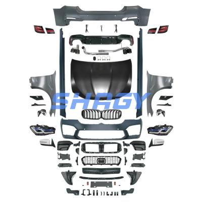 China BMW F10  Body Kit Upgrade To G30 G38 M Tech Model Modified Car Body Parts for sale