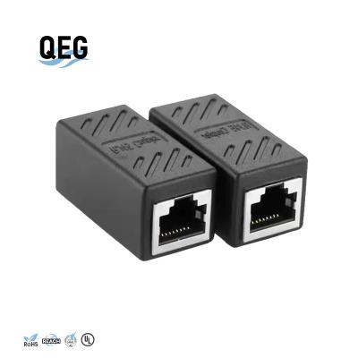 China audio & 8p8c Rj45 Coupler Connector Ethernet Rj45 Video Splitter With Parallel Wiring Harness Extension Adapter for sale