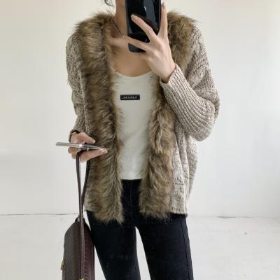 China 2021 Anti-wrinkle Japan fall and South Korea foreign trade loose knitted women new and thin Japanese sweater cardigan for sale