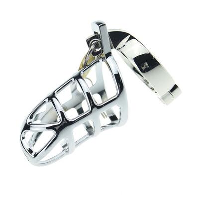 China Male Chastity Device Zinc Alloy Full Male Chastity Device Male Chastity Belt Device Fetish Toys for sale