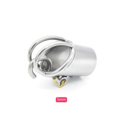 China Male Chastity Device Stainless Steel PA Sting Chastity Device Male Lock Ring Chastity Belt for sale