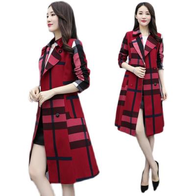 China Factory wholesale price Anti-wrinkle fashion upper fur coat women winter coat plus size long office coat for sale