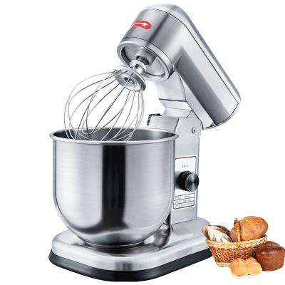 China RV Bakery Equipment Electric Dough Mixer 5L Egg Cake Food Dough Mixer Machine for sale