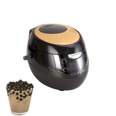 China Full Automatic Efficient Energy Saving Shop Commercial Boba Tea Jumping Boba Cooking Electric Tapioca Pearl Machine 5L for sale