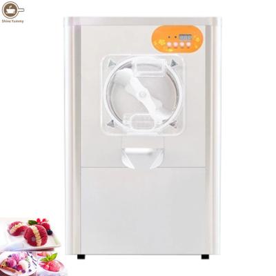 China Automatic low noise electric ice cream production mixer coffee hard ice cream machine maker commercial for sale