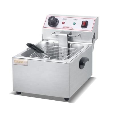 China Outdoor commercial kitchen electric commercial deep fryer for fried chicken for sale