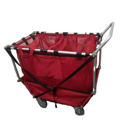 China Collapsible Collapsible Aluminum Shop Carts for sale